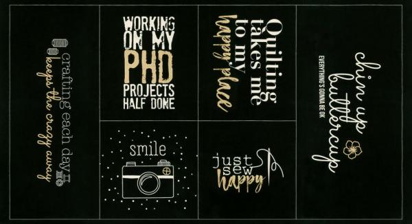 Sew Happy Canvas by Zen Chic